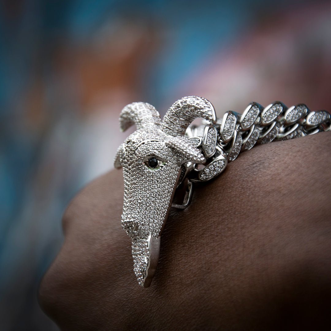 18k Gold Solid Bull Hip Hop Pendant ZUU KING