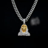 3d Iced Jesus Pendant ZUU KING