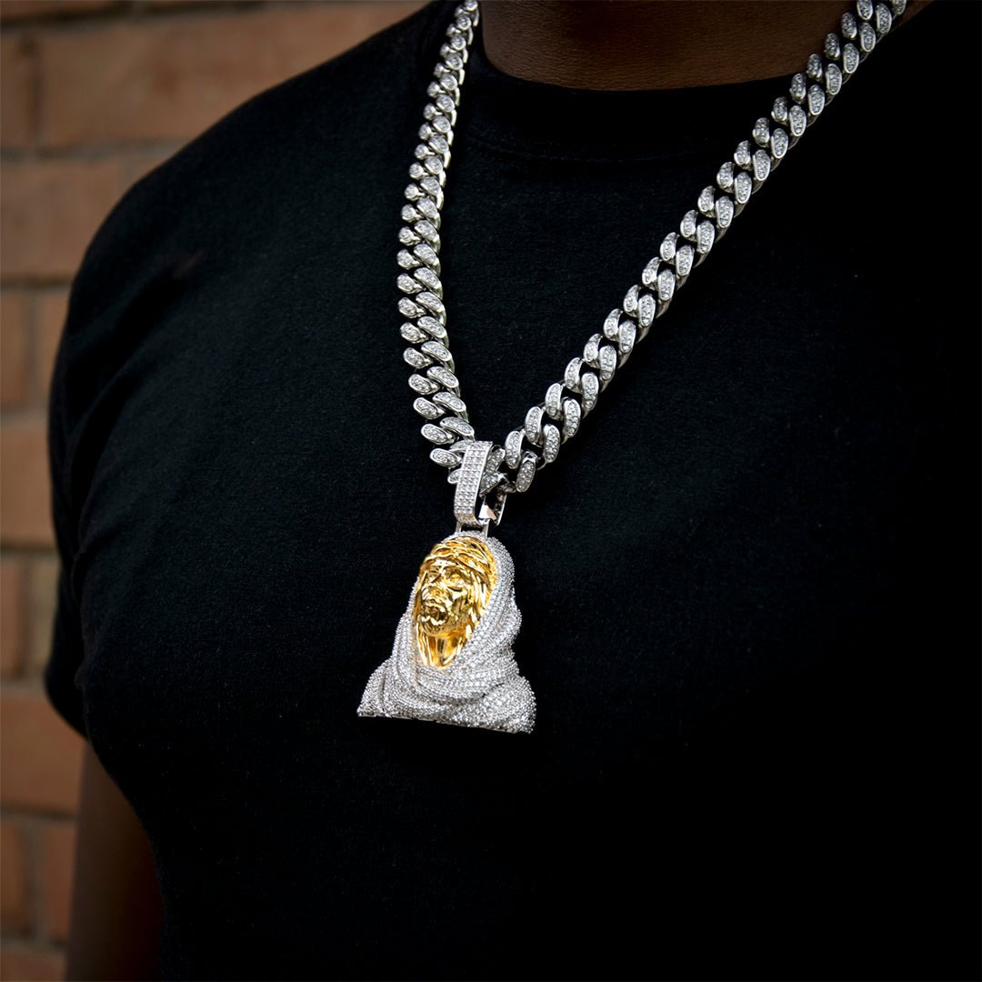 3d Iced Jesus Pendant ZUU KING