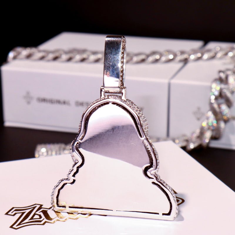 3d Iced Jesus Pendant ZUU KING