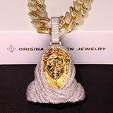 3d Iced Jesus Pendant ZUU KING