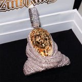 3d Iced Jesus Pendant ZUU KING