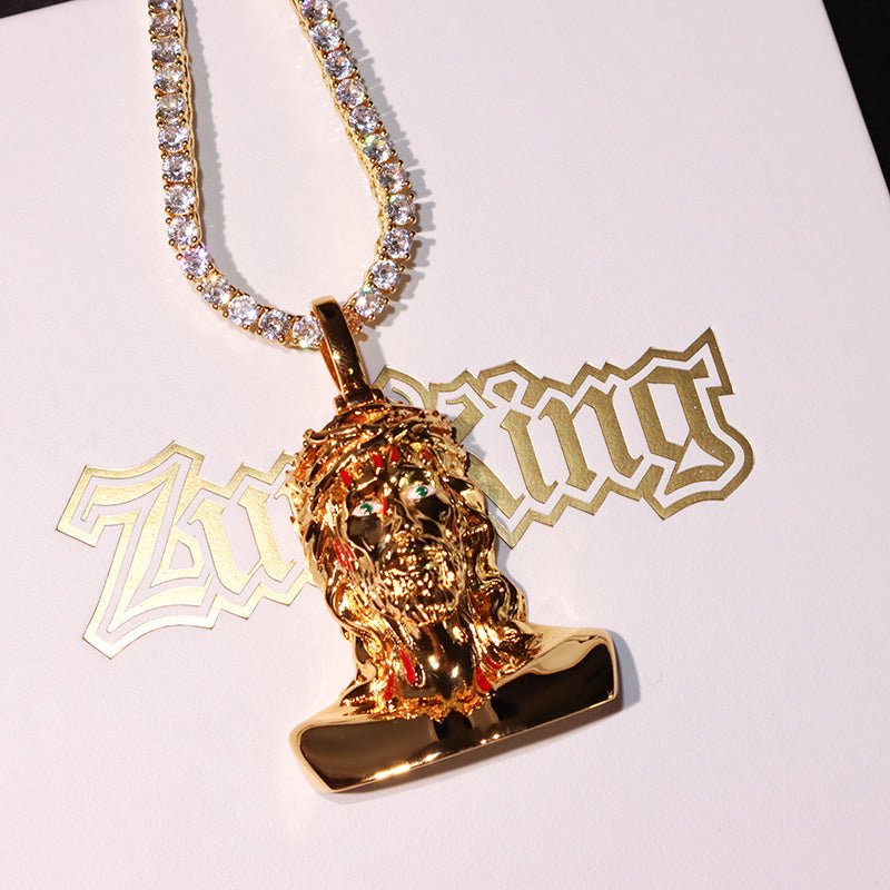 3d Solid Jesus Pendant ZUU KING
