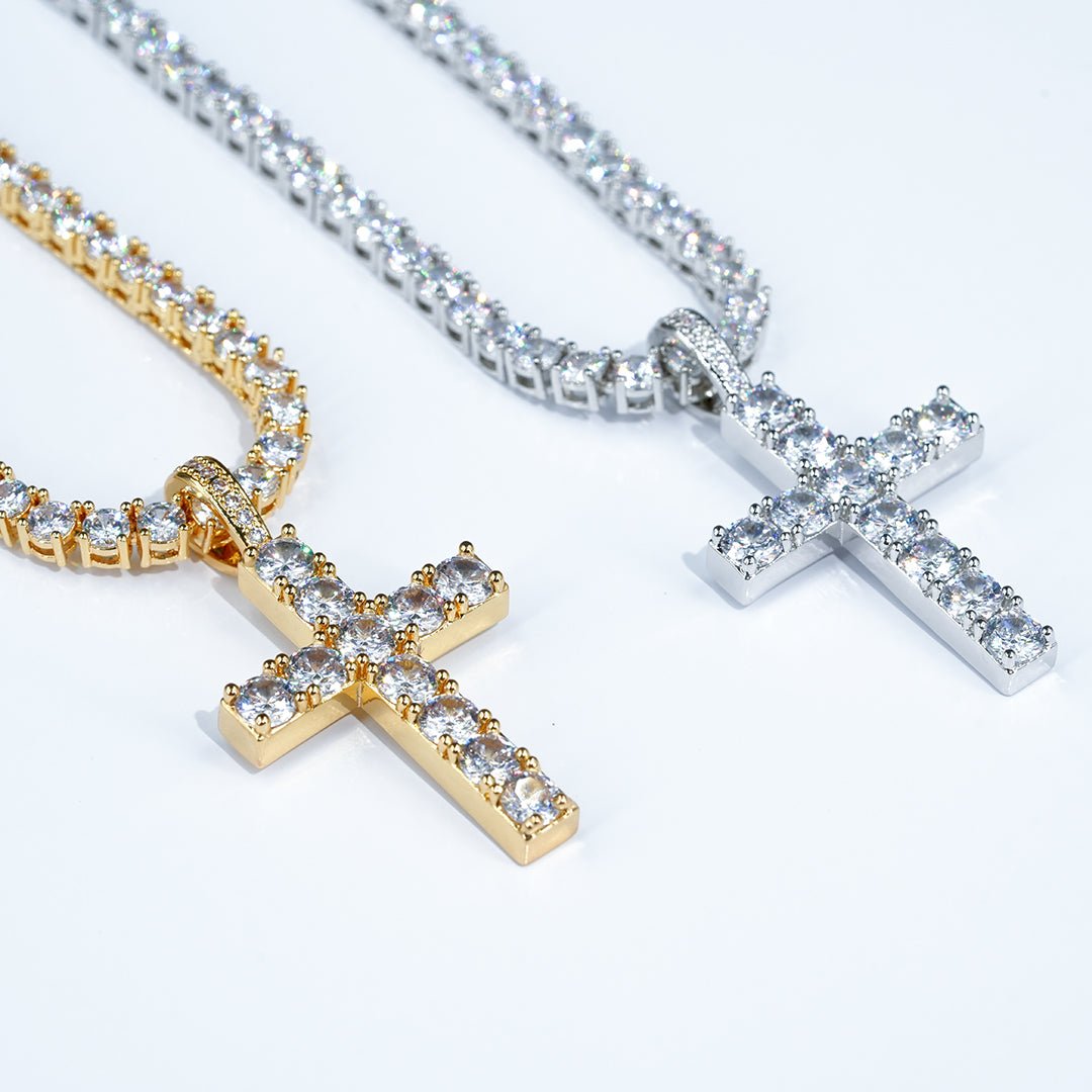 Simple Cross Pendant Necklace ZUU KING