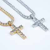 Simple Cross Pendant Necklace ZUU KING