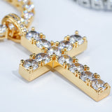Simple Cross Pendant Necklace ZUU KING