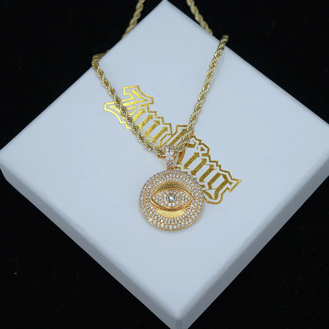 Angel Eye Solid Hip Hop Pendant ZUU KING