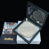 Custom 3d Big Disc Letter Pendant ZUUKING