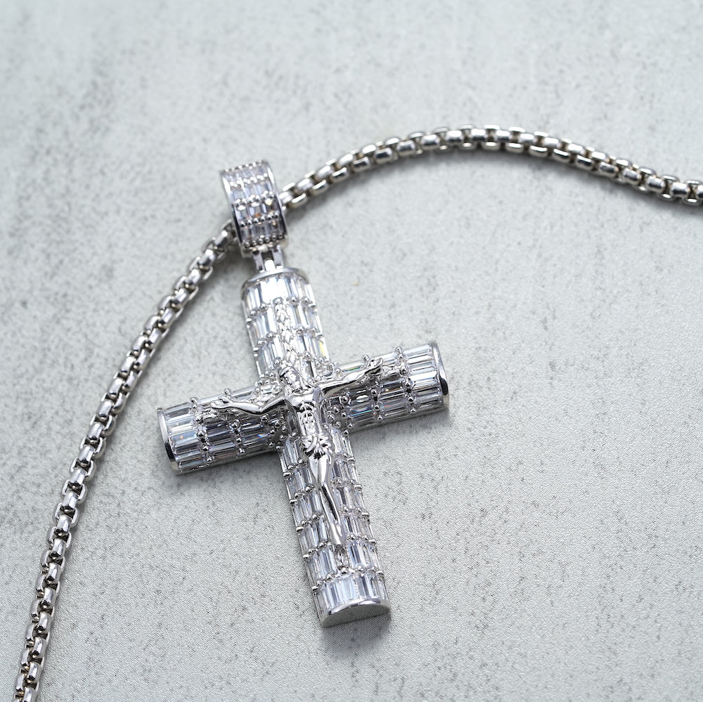 Personalized Cross Jesus Pendant ZUU KING