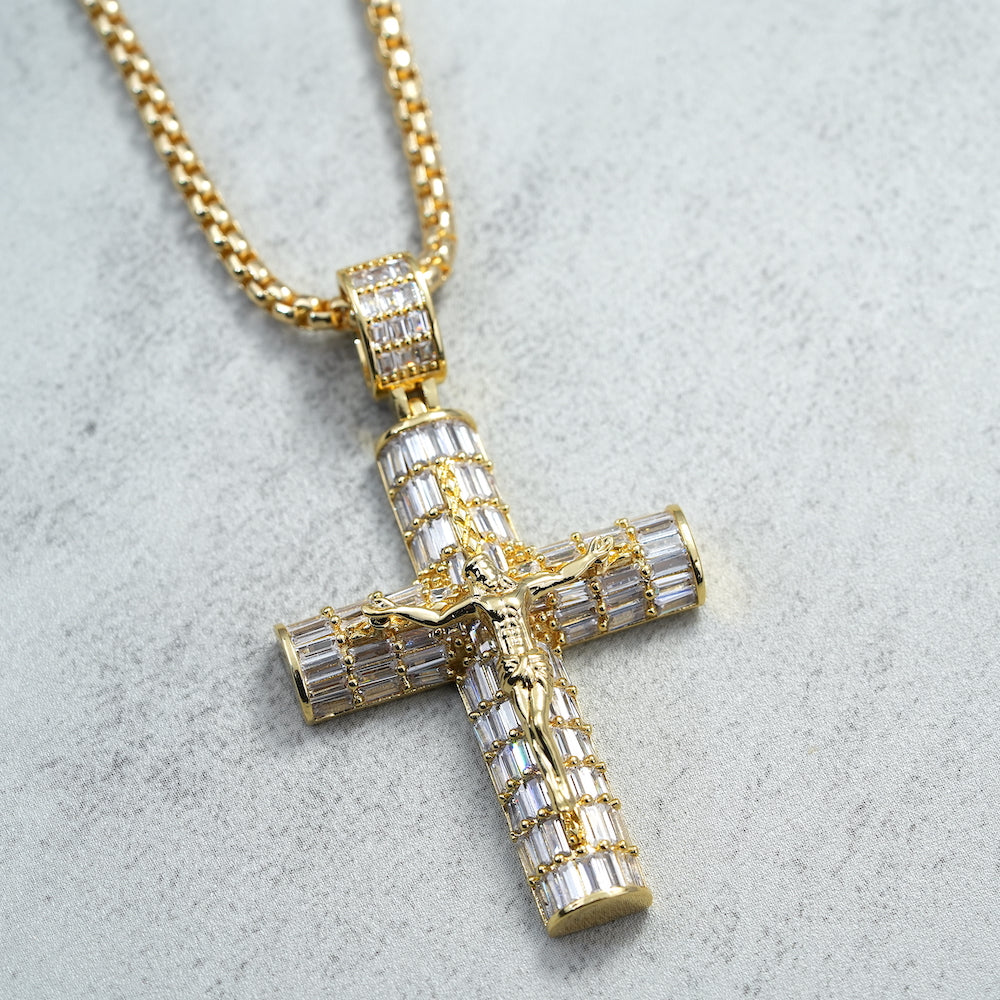 Personalized Cross Jesus Pendant ZUU KING
