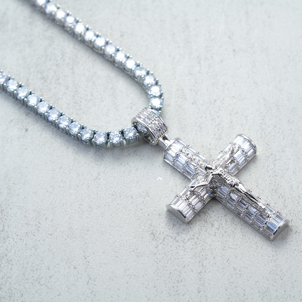 Personalized Cross Jesus Pendant ZUU KING