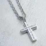 AAA CZ Cross Pendant ZUU KING