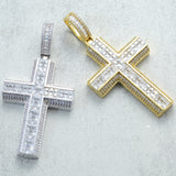 AAA CZ Cross Pendant ZUU KING
