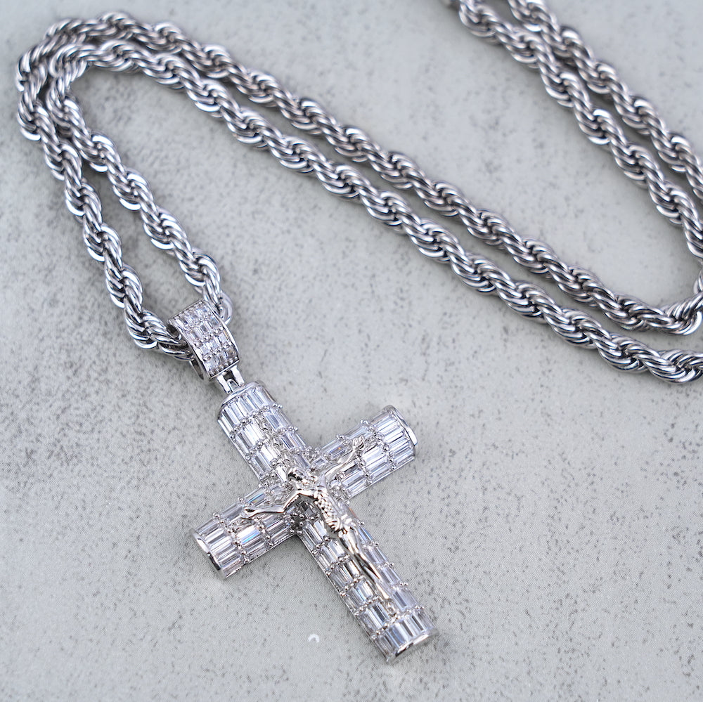 Personalized Cross Jesus Pendant ZUU KING