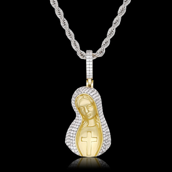 Virgin Mary head pendant - Zuuking – ZUUKING