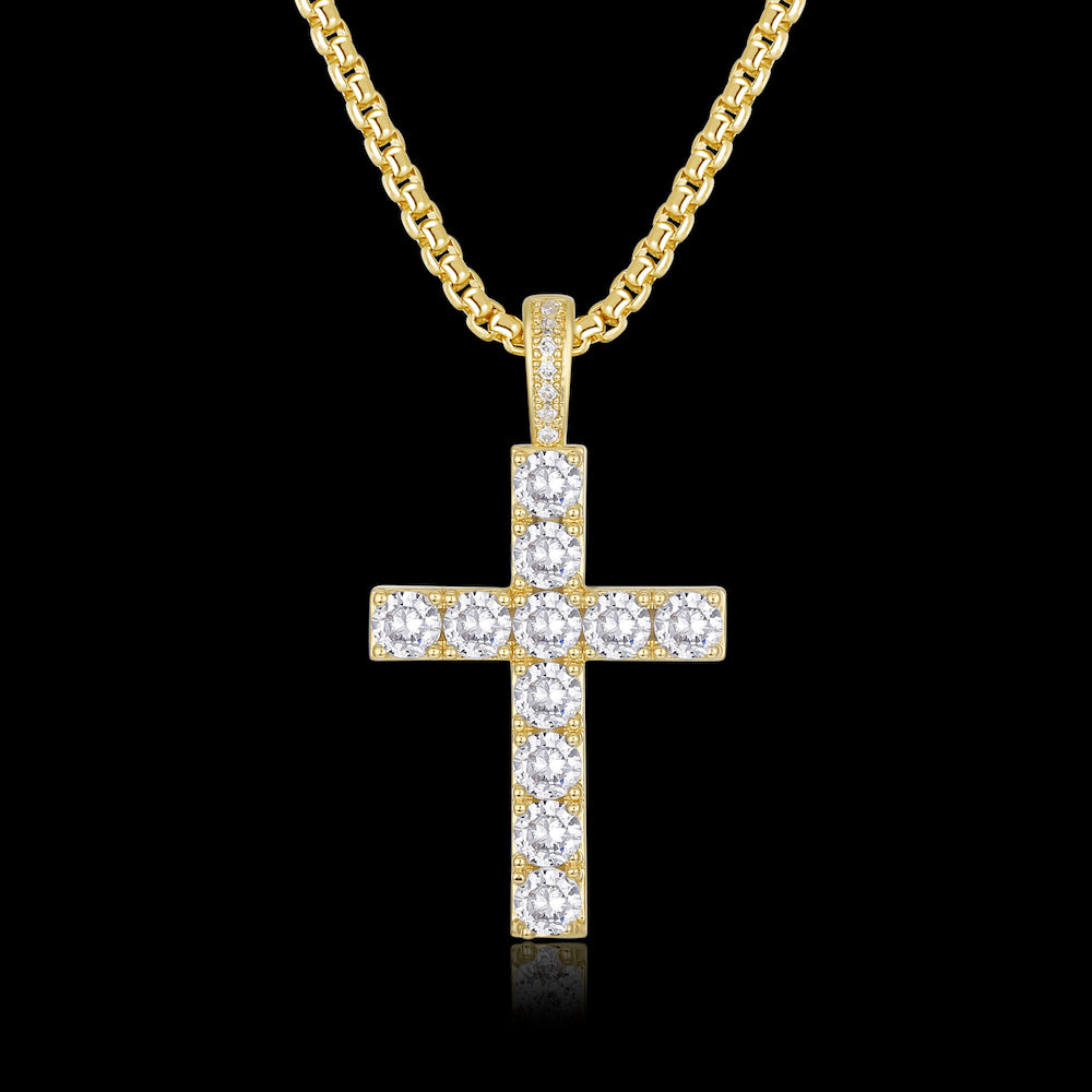Simple Cross Pendant Necklace ZUU KING