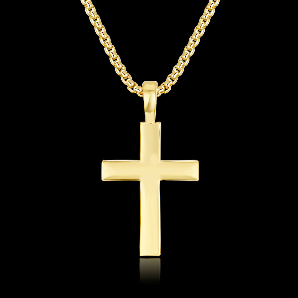 Simple Cross Pendant Necklace ZUU KING