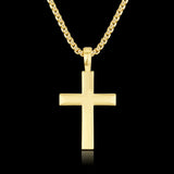 Simple Cross Pendant Necklace ZUU KING