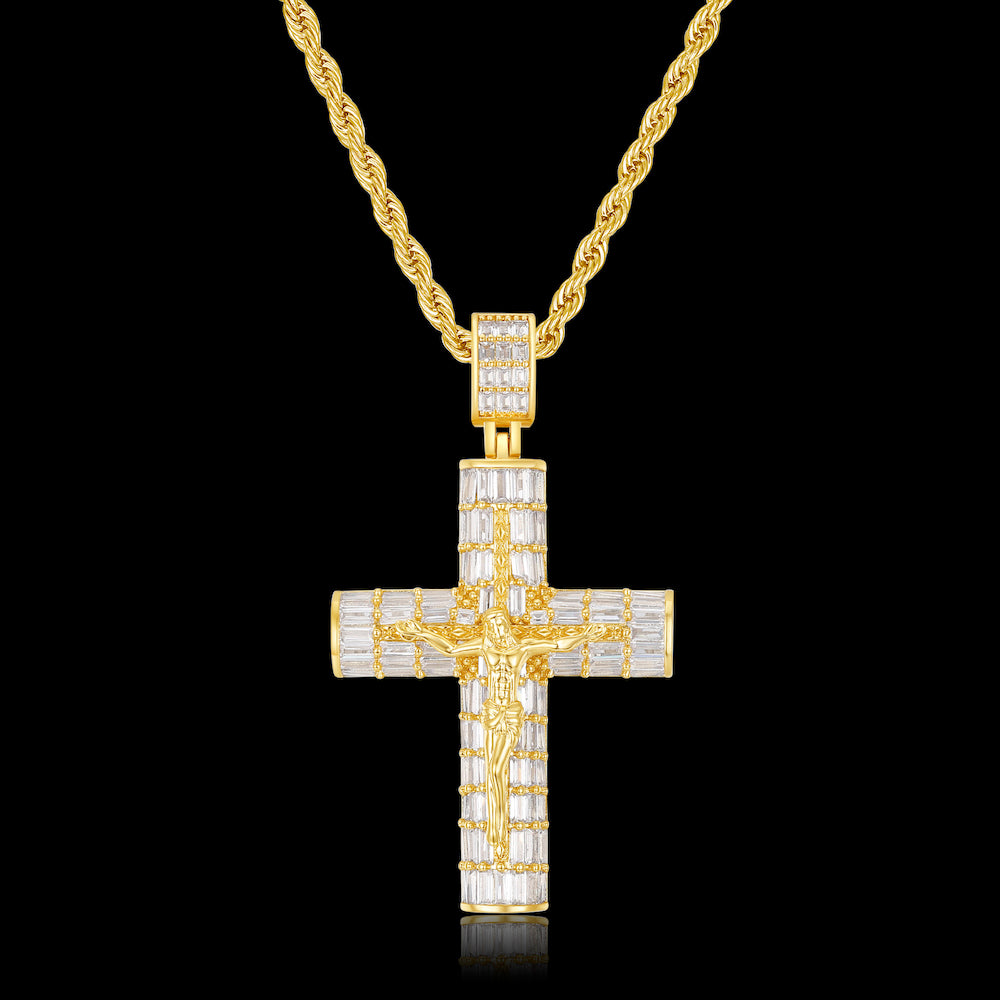 Personalized Cross Jesus Pendant ZUU KING