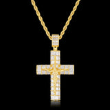 Personalized Cross Jesus Pendant ZUU KING