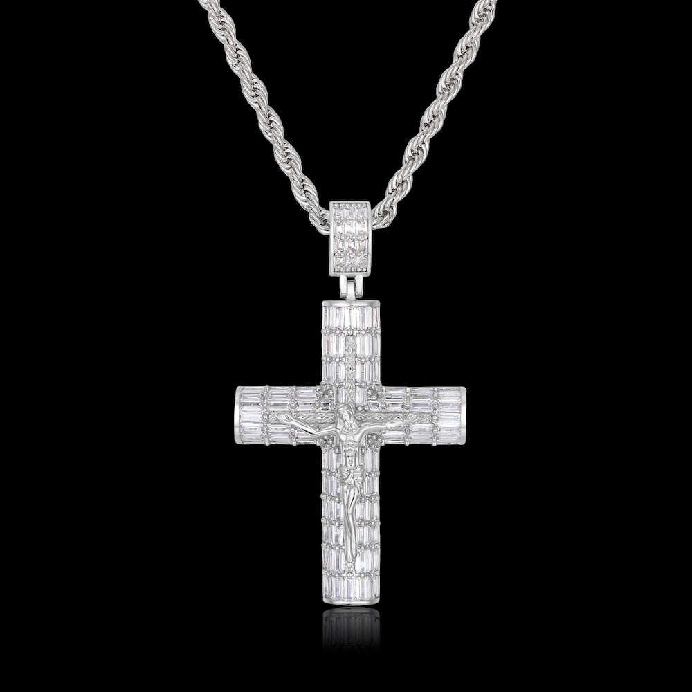 Personalized Cross Jesus Pendant ZUU KING