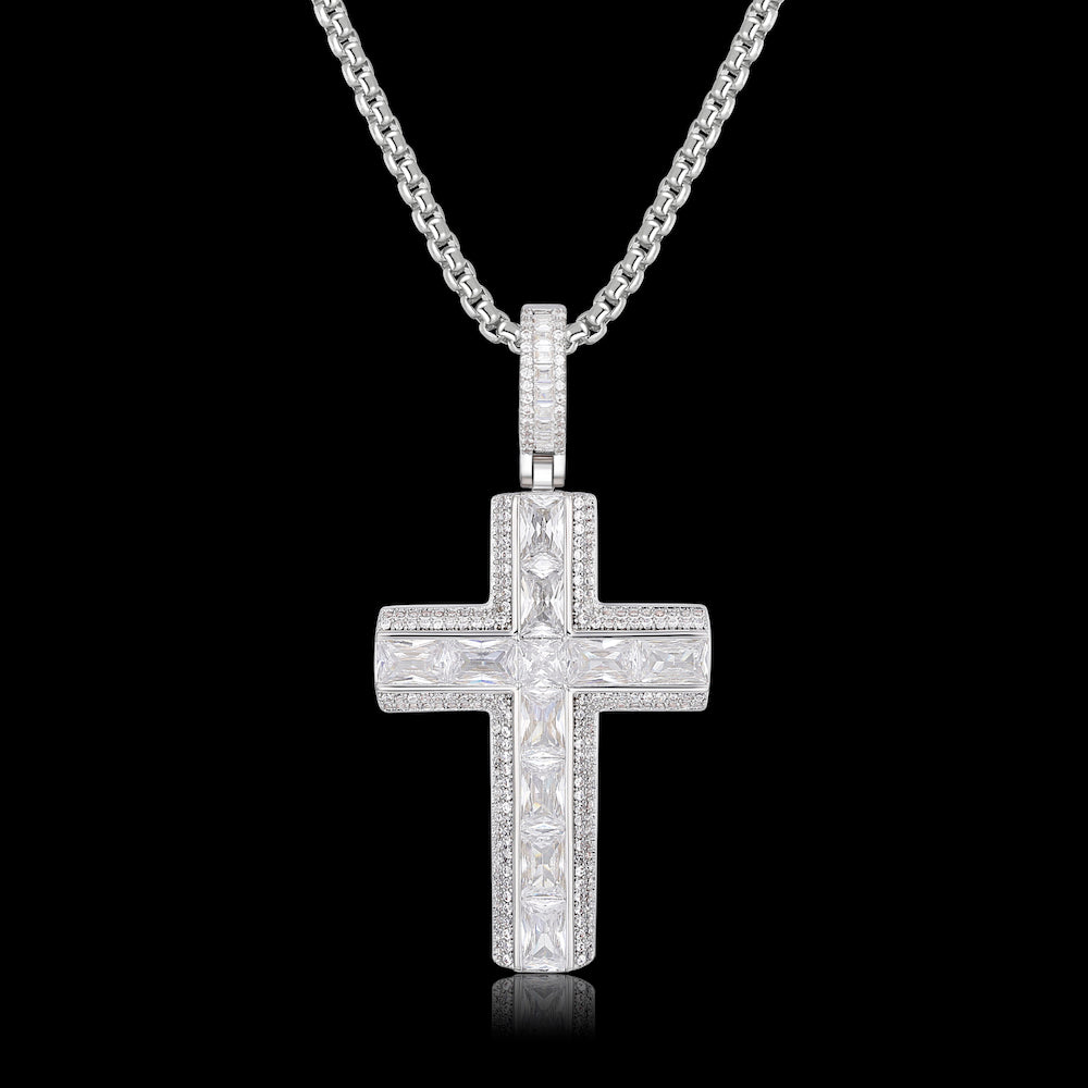 AAA CZ Cross Pendant ZUU KING