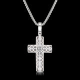 AAA CZ Cross Pendant ZUU KING