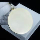 Custom 3d Big Disc Letter Pendant ZUUKING