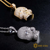 Iced Aaa Cz Skull Pendant ZUU KING