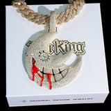 Iced Moon Pendant ZUU KING
