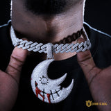 Iced Moon Pendant ZUU KING