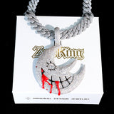 Iced Moon Pendant ZUU KING