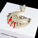 Iced Moon Pendant ZUU KING
