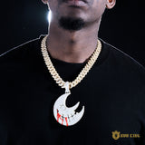 Iced Moon Pendant ZUU KING