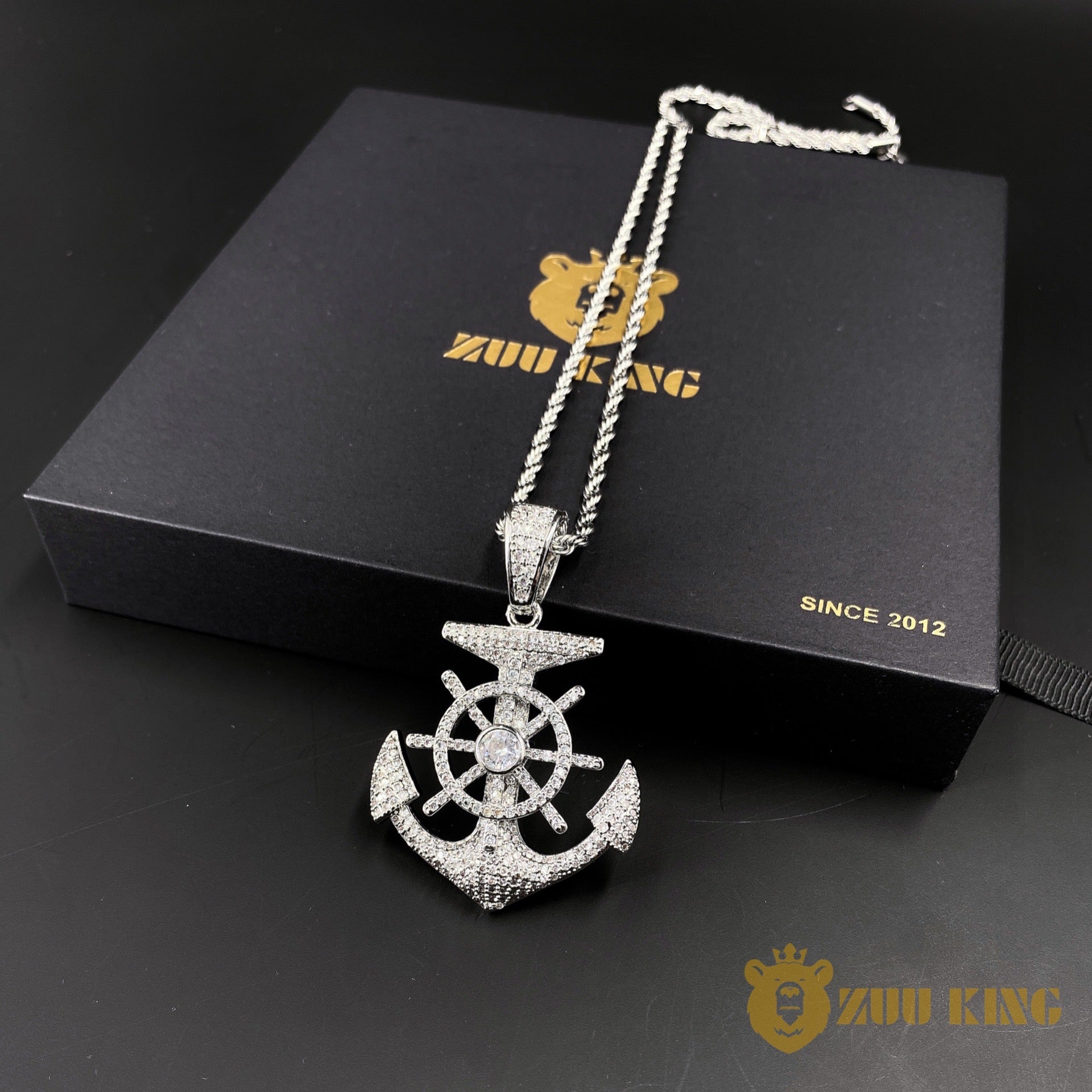 Iced Rudder Hip Hop Pendant ZUU KING