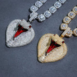 Iced Snake Pendant ZUU KING
