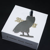 Iced Solid Owl Pendant ZUU KING