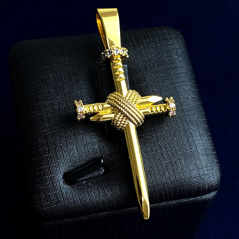 Nail Cross Pendant ZUU KING