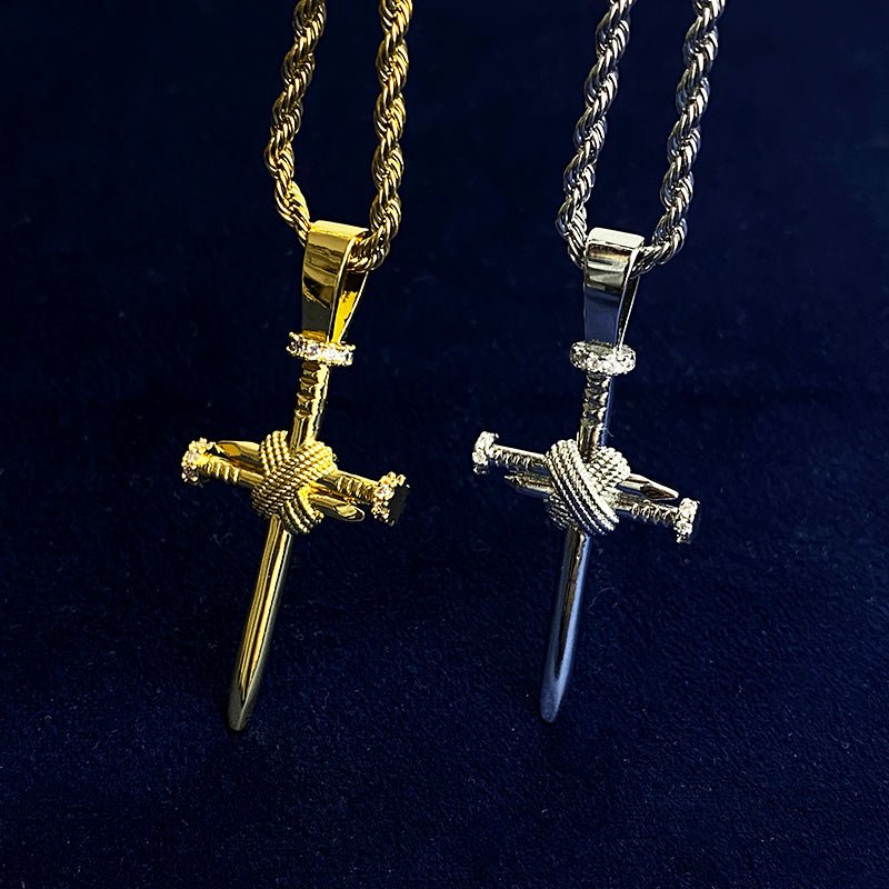 Nail Cross Pendant ZUU KING