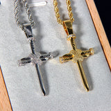 Nail Cross Pendant ZUU KING