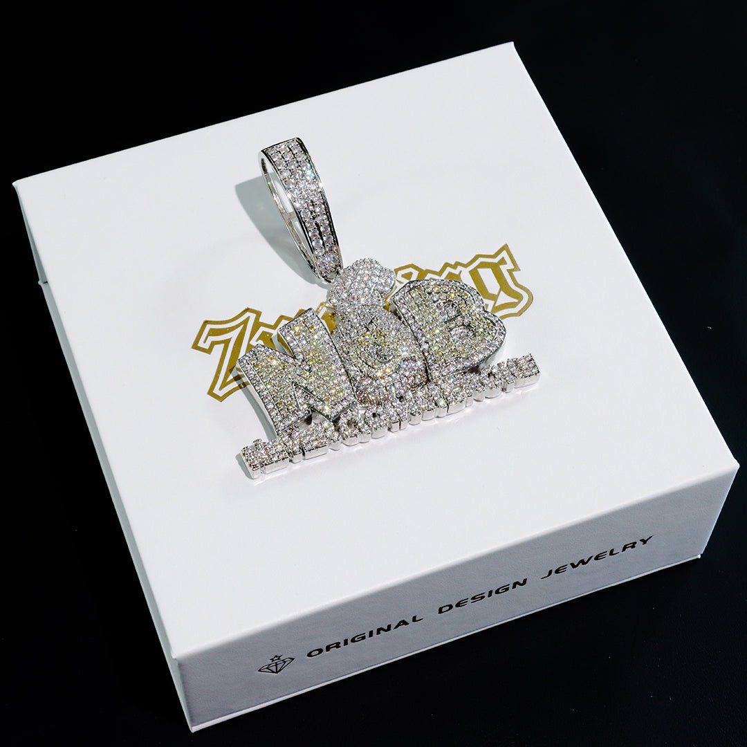N&b Iced Purse Pendant ZUU KING