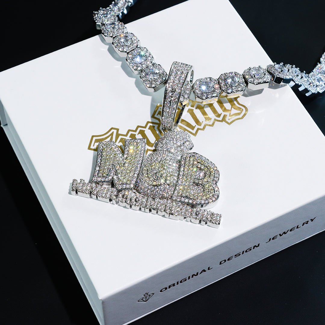 N&b Iced Purse Pendant ZUU KING