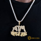 New Atm Iced Pendant ZUU KING
