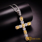 New Iced Aaa Cz Cross Pendant ZUU KING