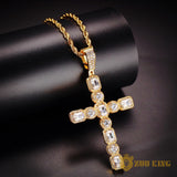 New Iced Aaa Cz Cross Pendant ZUU KING