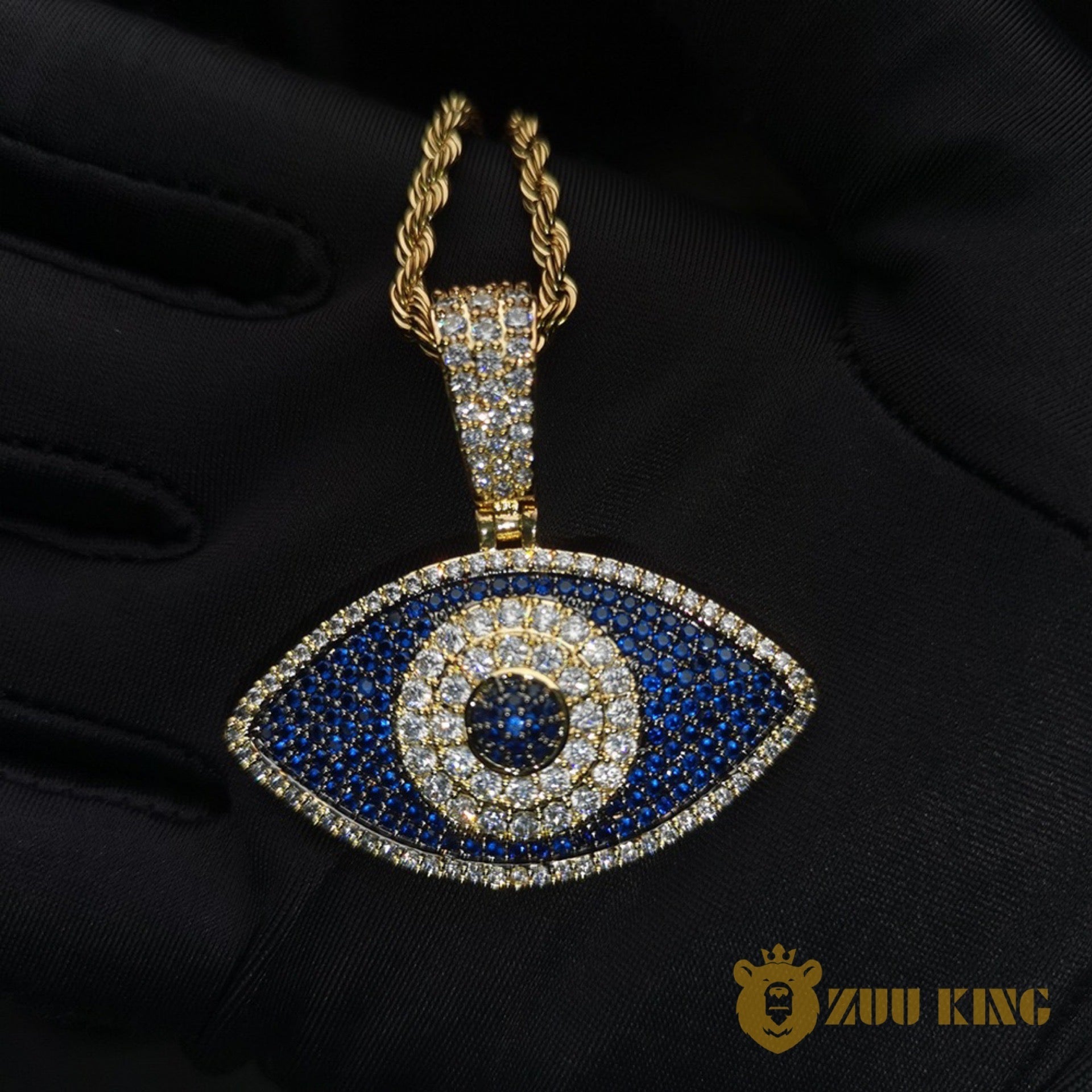 New Iced Eye Hip Hop Pendant ZUU KING