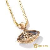 New Iced Eye Hip Hop Pendant ZUU KING