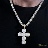 Round Diamond Cross Pendant ZUU KING