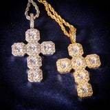 Round Diamond Cross Pendant ZUU KING