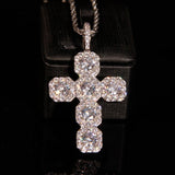 Round Diamond Cross Pendant ZUU KING